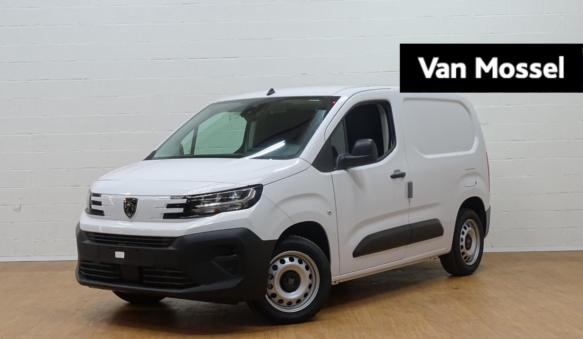 Peugeot Partner 1.5 BlueHDi L1 Light 75kW, Auto's, Bestelwagens en Lichte vracht, Voorwielaandrijving, Stof, Gebruikt, Zwart