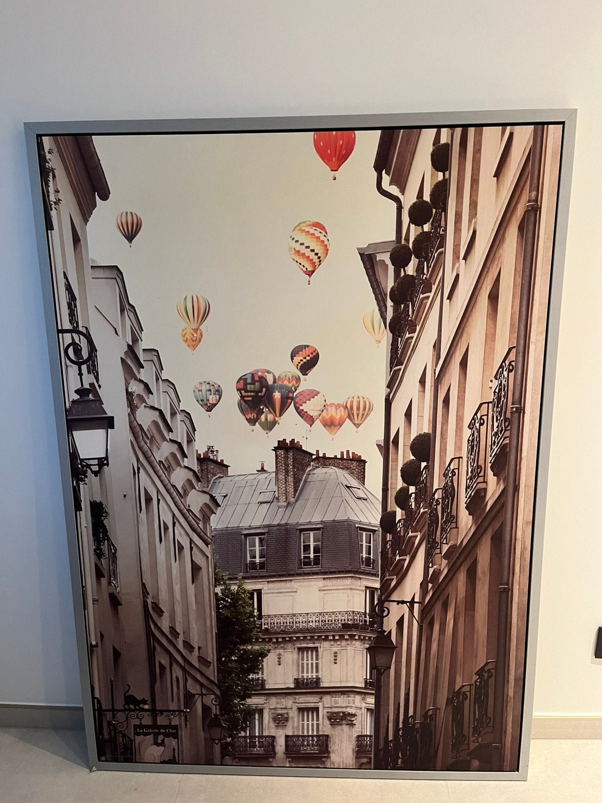 Grote kader luchtballonnen, Ophalen, 100 tot 125 cm, 75 cm of meer, Print