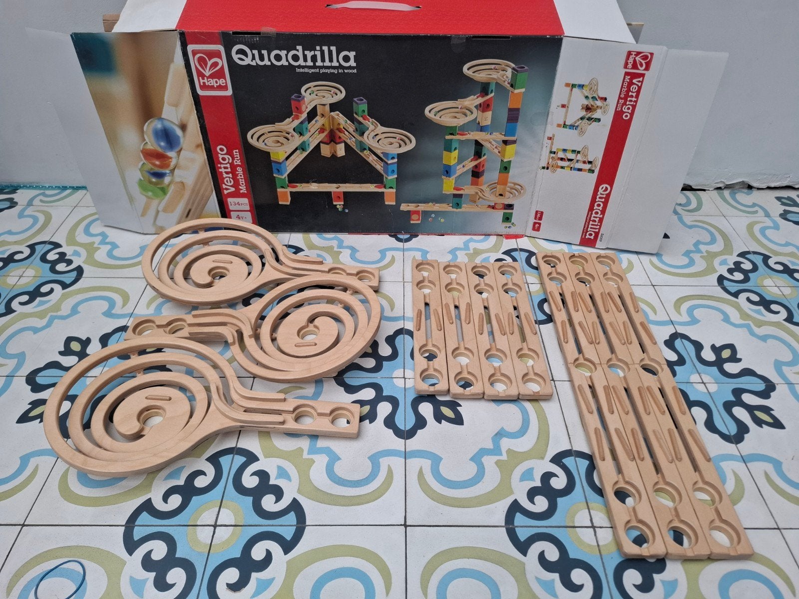 quadrilla marble run vertigo, Ophalen