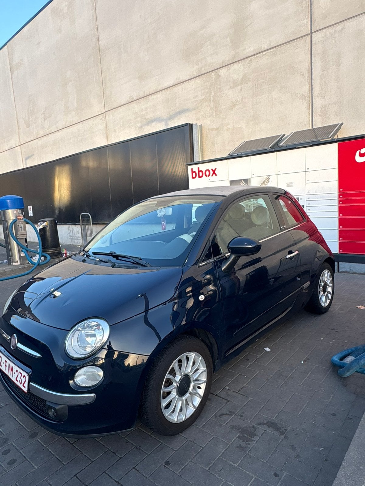 Fiat 500 cabrio 1.2 benzine, Auto's, Fiat, Handgeschakeld, Particulier, Centrale vergrendeling, Te koop