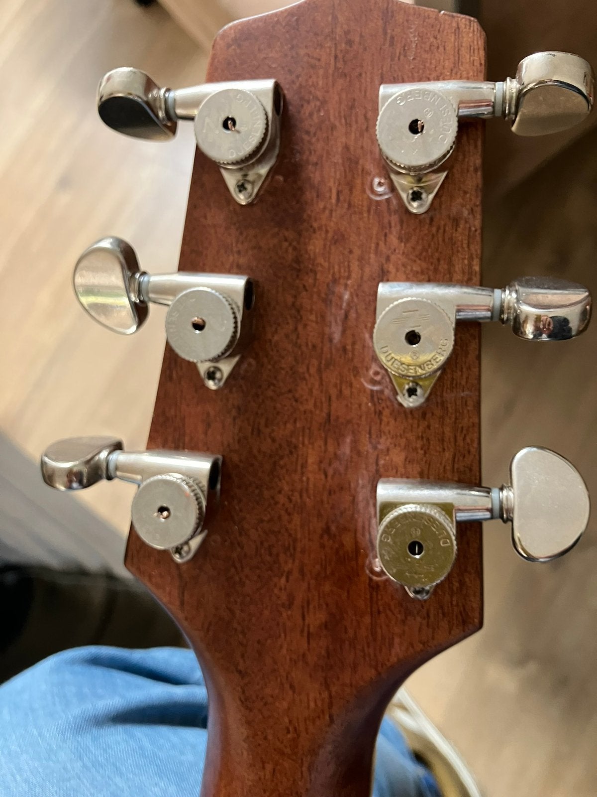 Accordeurs guitare Duesenberg Head Z- Tuners Kidney 3+3, Enlèvement ou Envoi, Comme neuf