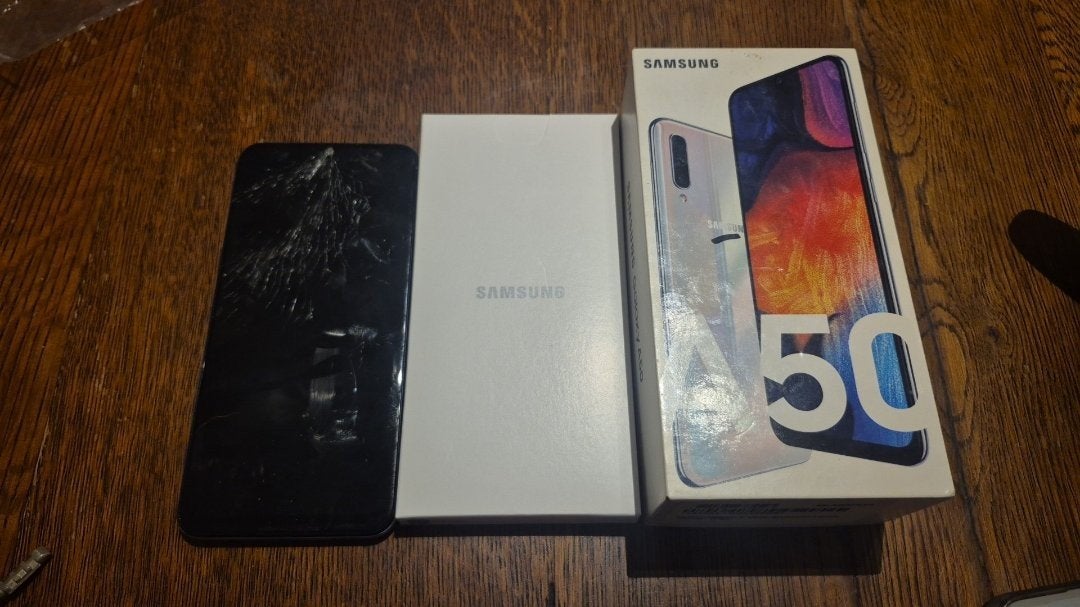 samsung galaxy a50, Telecommunicatie, Gebruikt, Wit, Touchscreen, Ophalen of Verzenden