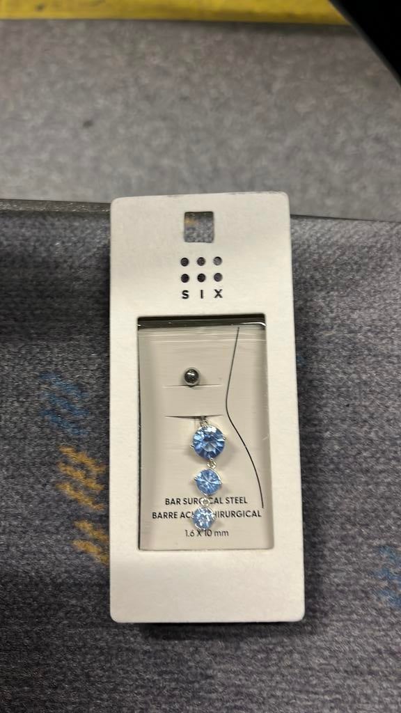Navelpiercing, Bijoux, Sacs & Beauté, Piercings, Neuf, Piercing nombril, Acier, Enlèvement