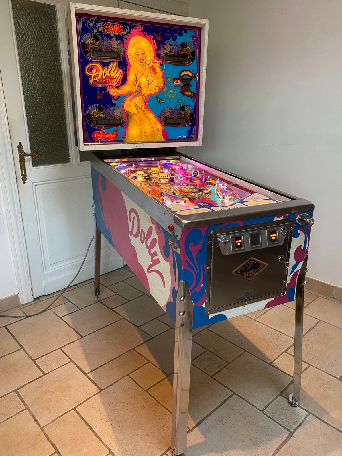 Flipper - Dolly Parton - Bally très sympa, Collections, Enlèvement ou Envoi, Bally, Flipper (jeu), Comme neuf