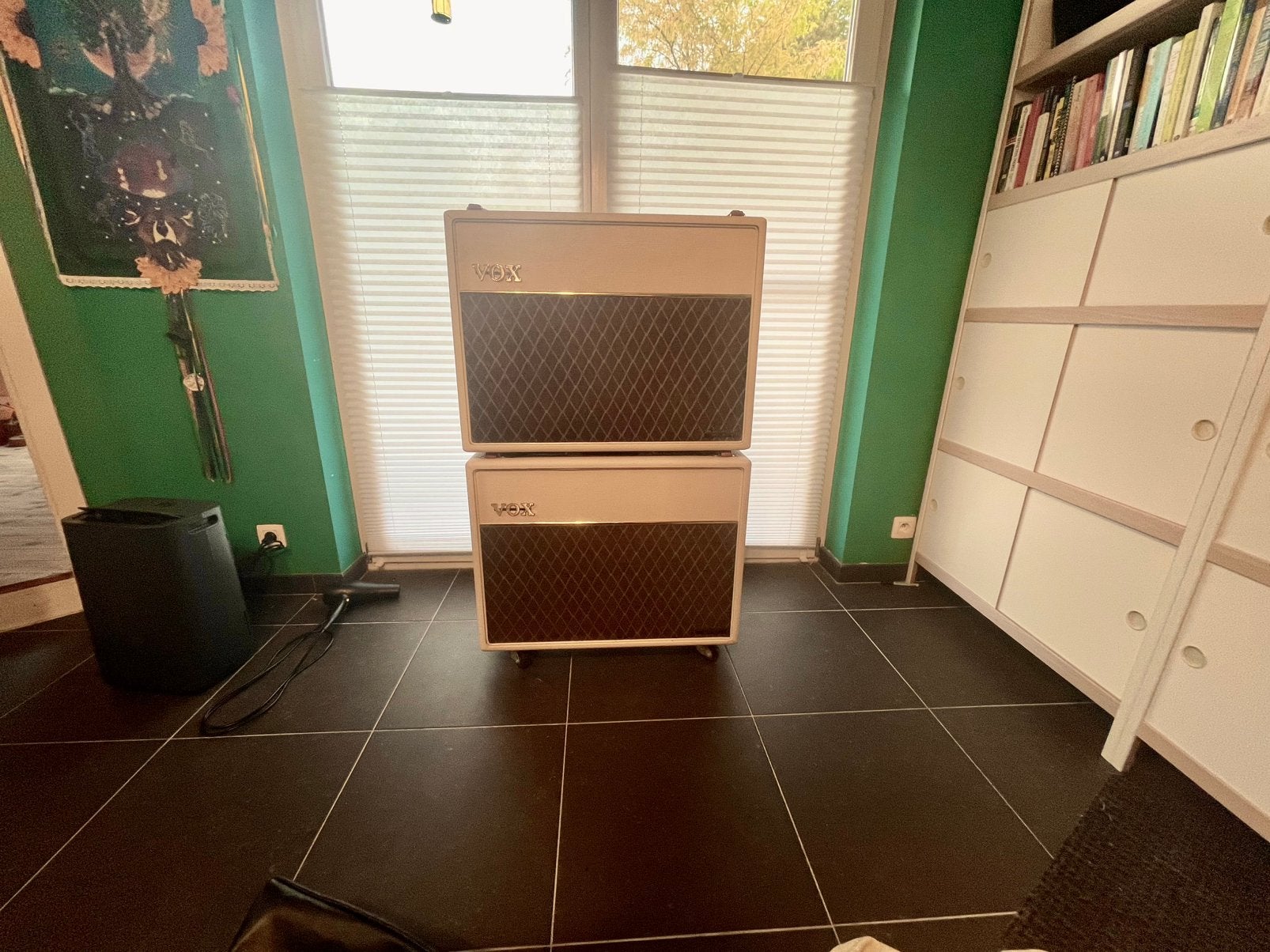 Vox AC30H2 50th handwired Celestion Blue Alnico +cabinet, Musique & Instruments, Amplis | Basse & Guitare, Utilisé, Guitare, Moins de 50 watts