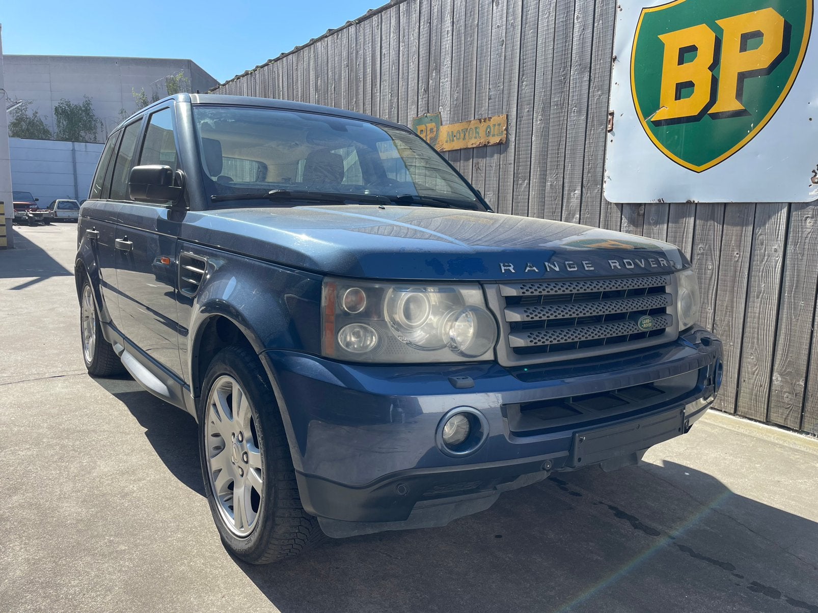 Land Rover Range Rover Sport 2.7 TD V6 HSE EXPORT, Auto's, Automaat, Beige, Blauw, Parkeersensor
