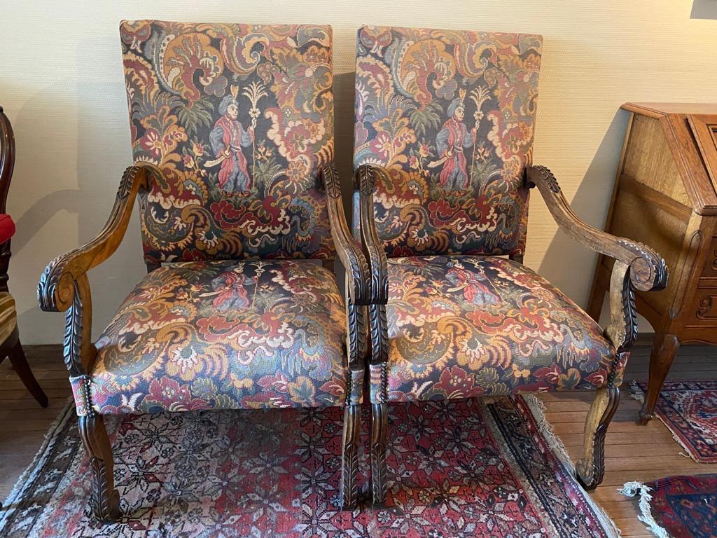 ridderstoelen, Ophalen