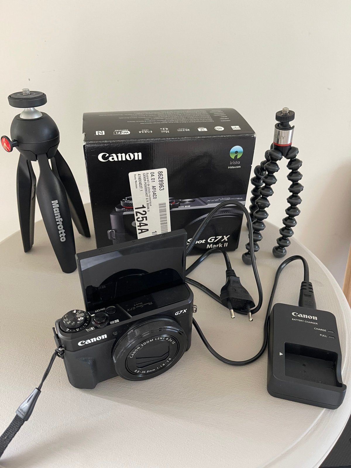 Canon Powershot G7x Mark II, Enlèvement ou Envoi, Canon, Chargeur, Comme neuf