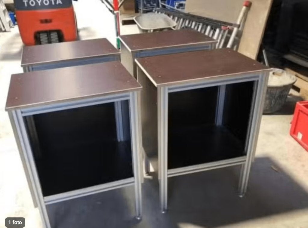 compacte werkbanken/ machinetafel, Ophalen