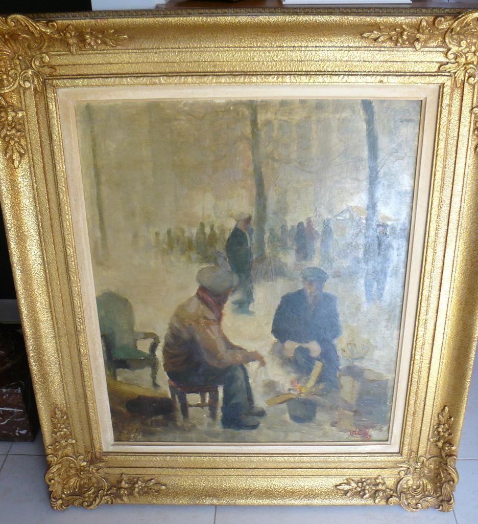 ABELOOS VICTOR 1881-1965 « Le vieux marché », Enlèvement