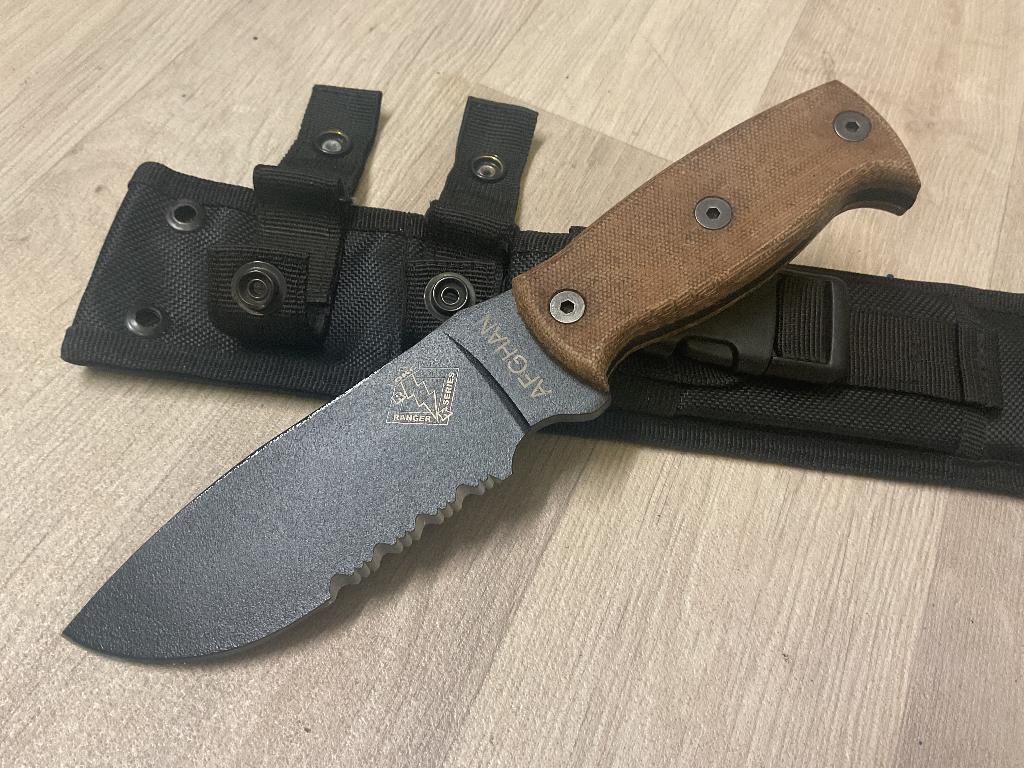 Ontario Ranger series Afghan knife mes usa, Verzamelen, Verzenden, Landmacht, Mes of Dolk