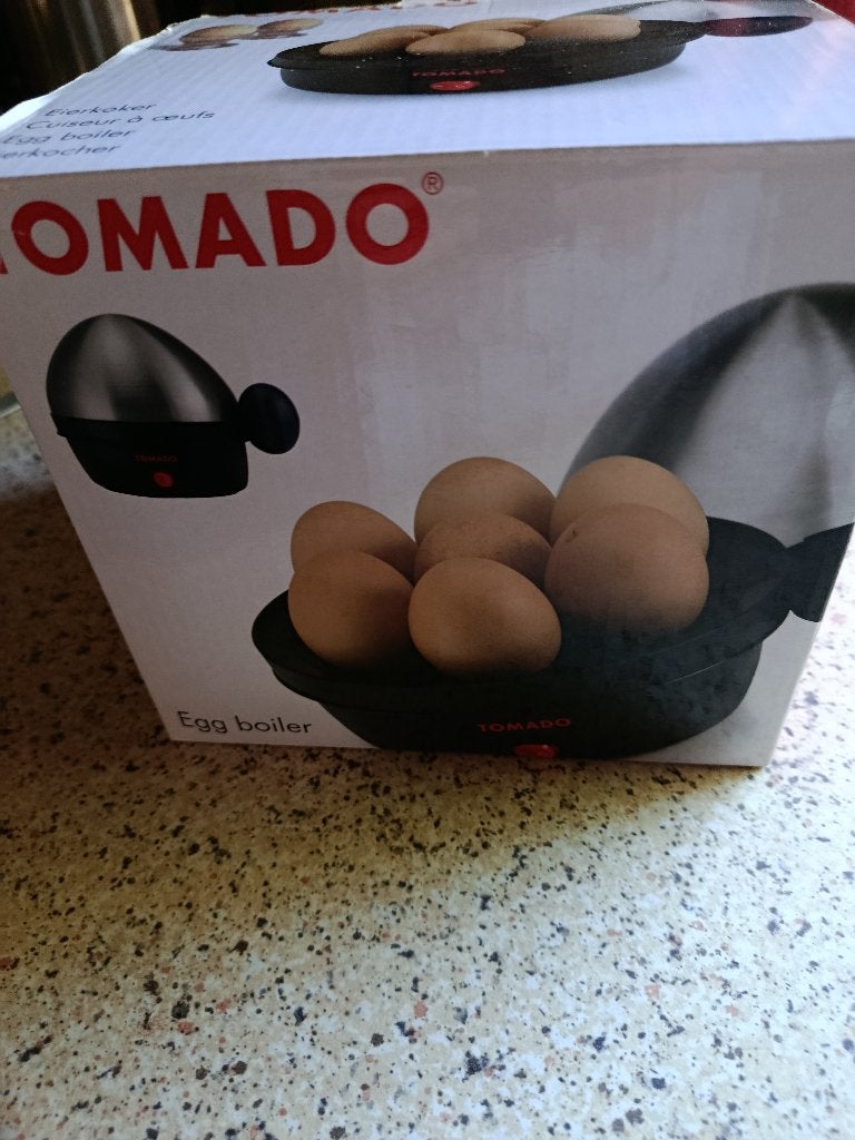 Te koop eierkoker Tomado, Elektronische apparatuur, Eierkokers, Ophalen, Zo goed als nieuw