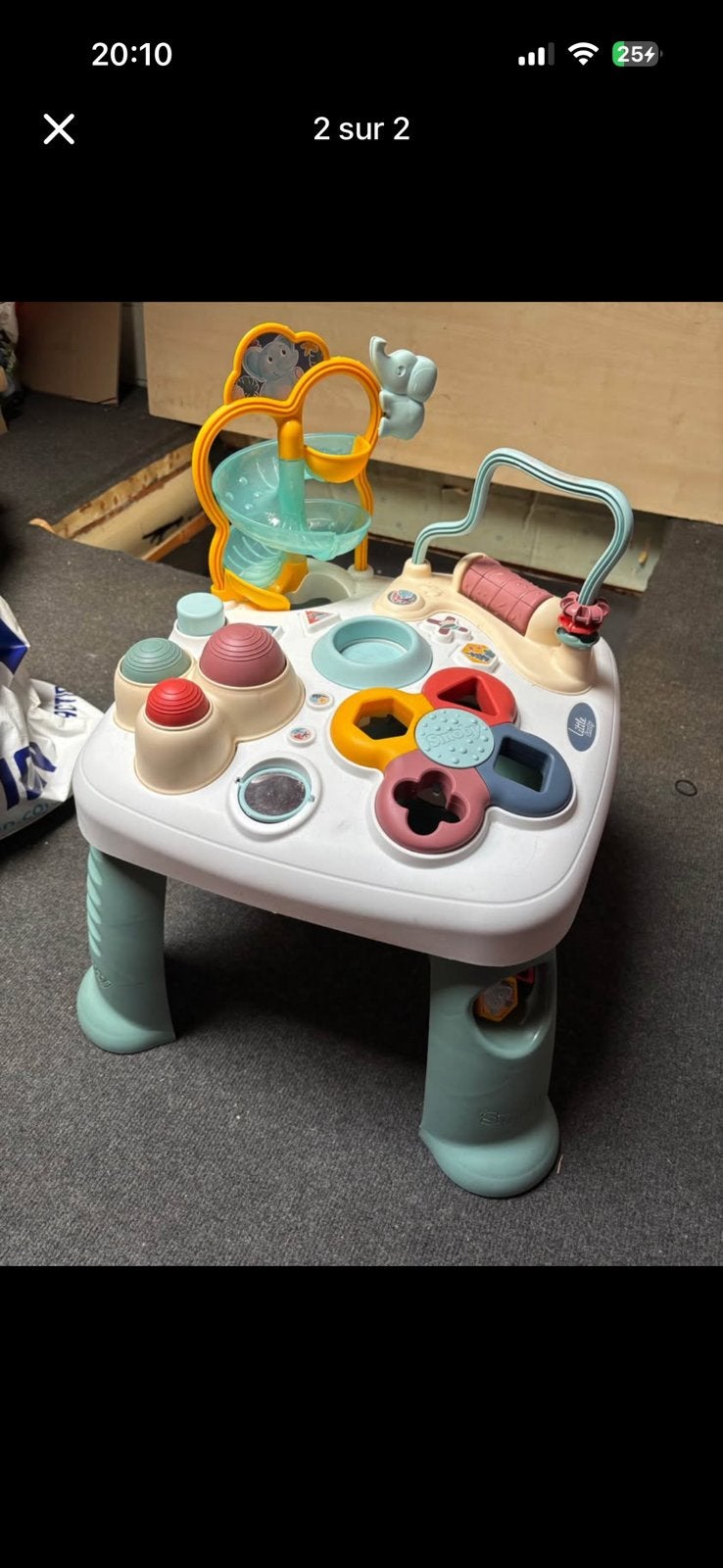 Table d activité enfant, Enlèvement, Comme neuf