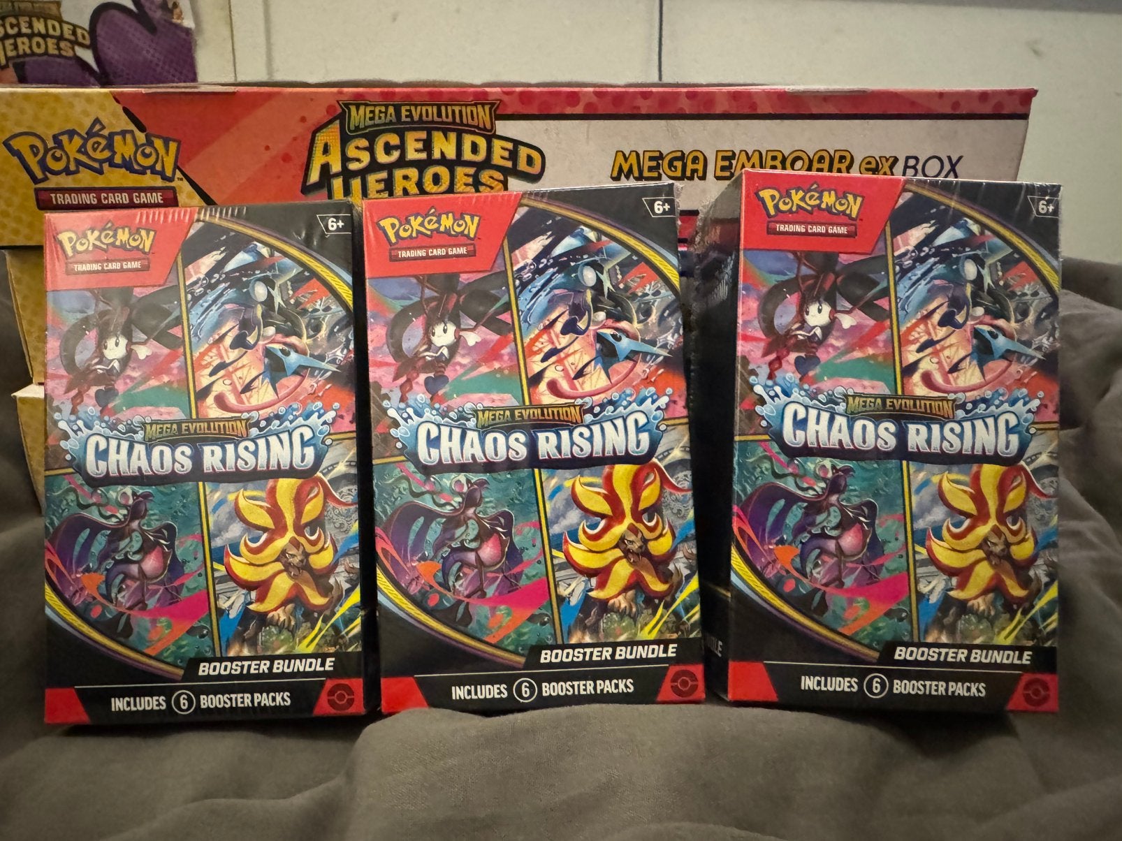 Pokemon chaos rising booster bundle, Ophalen, Zo goed als nieuw, Booster