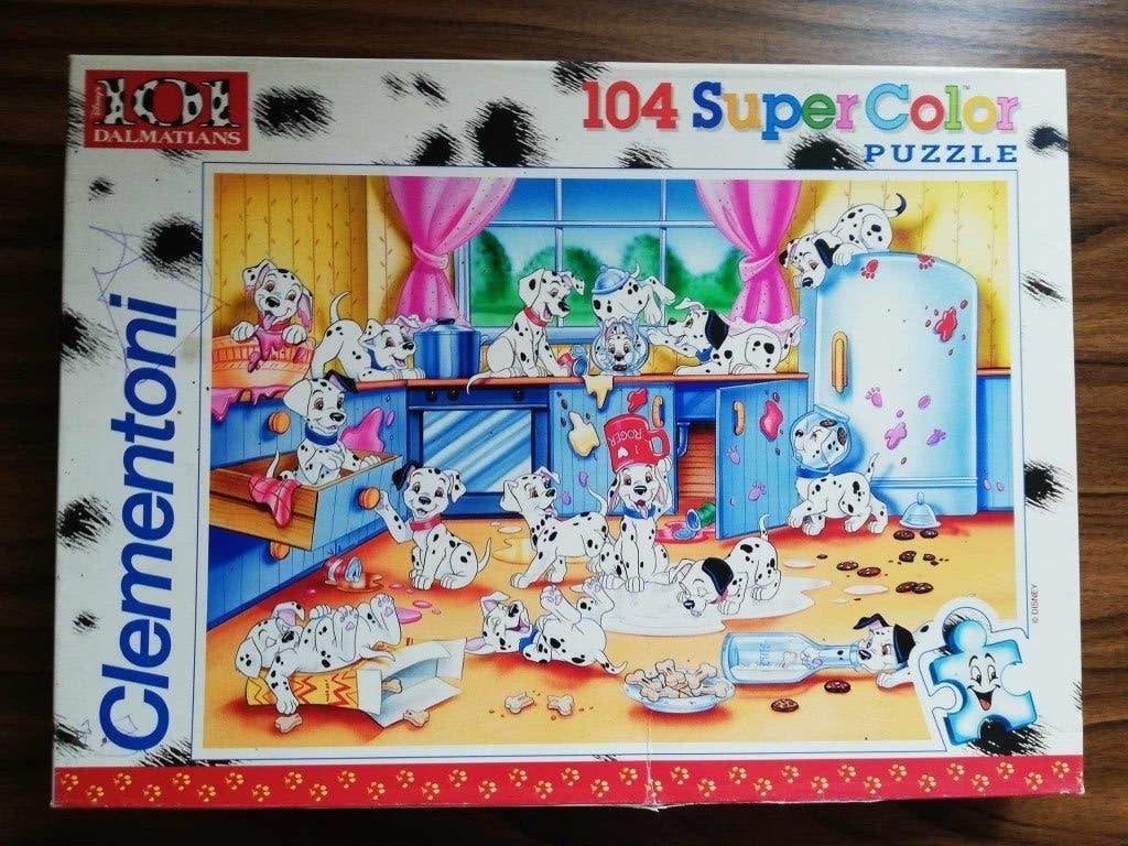 Puzzels: 101 Dalmatiërs, Despicable me, 104 st, Kinderen en Baby's, Speelgoed | Kinderpuzzels, Ophalen of Verzenden, Meer dan 50 stukjes