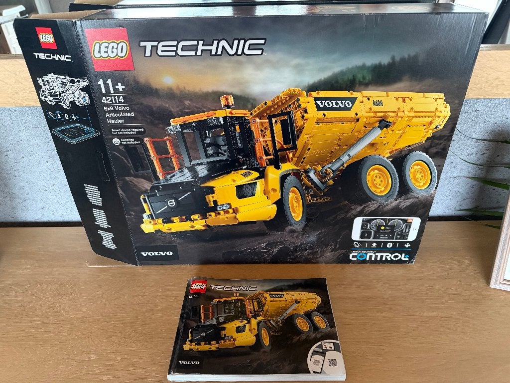 42114 6x6 Volvo Articulated Hauler, Ophalen, Lego, Zo goed als nieuw, Technic