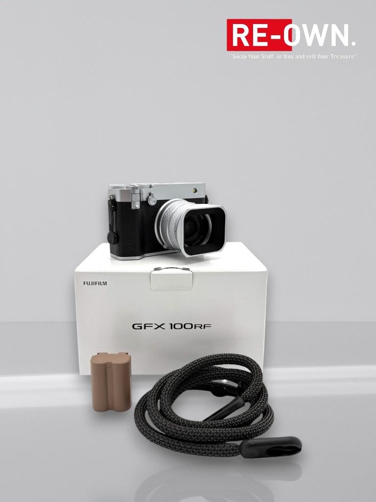 Fujifilm GFX100RF Silver “MINT” + extra’s + garantie, TV, Hi-fi & Vidéo, Appareils photo numériques, Sans zoom optique, Enlèvement ou Envoi