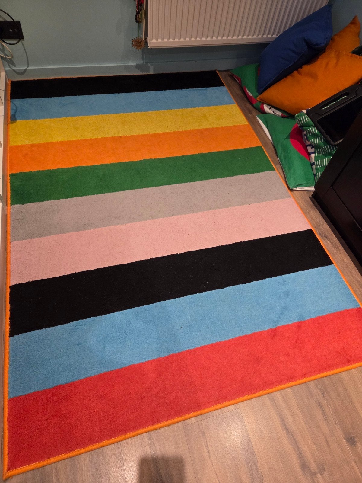 Vloerkleed/tapijt Randerup Ikea, Ophalen, Gebruikt, 100 tot 150 cm, 150 tot 200 cm