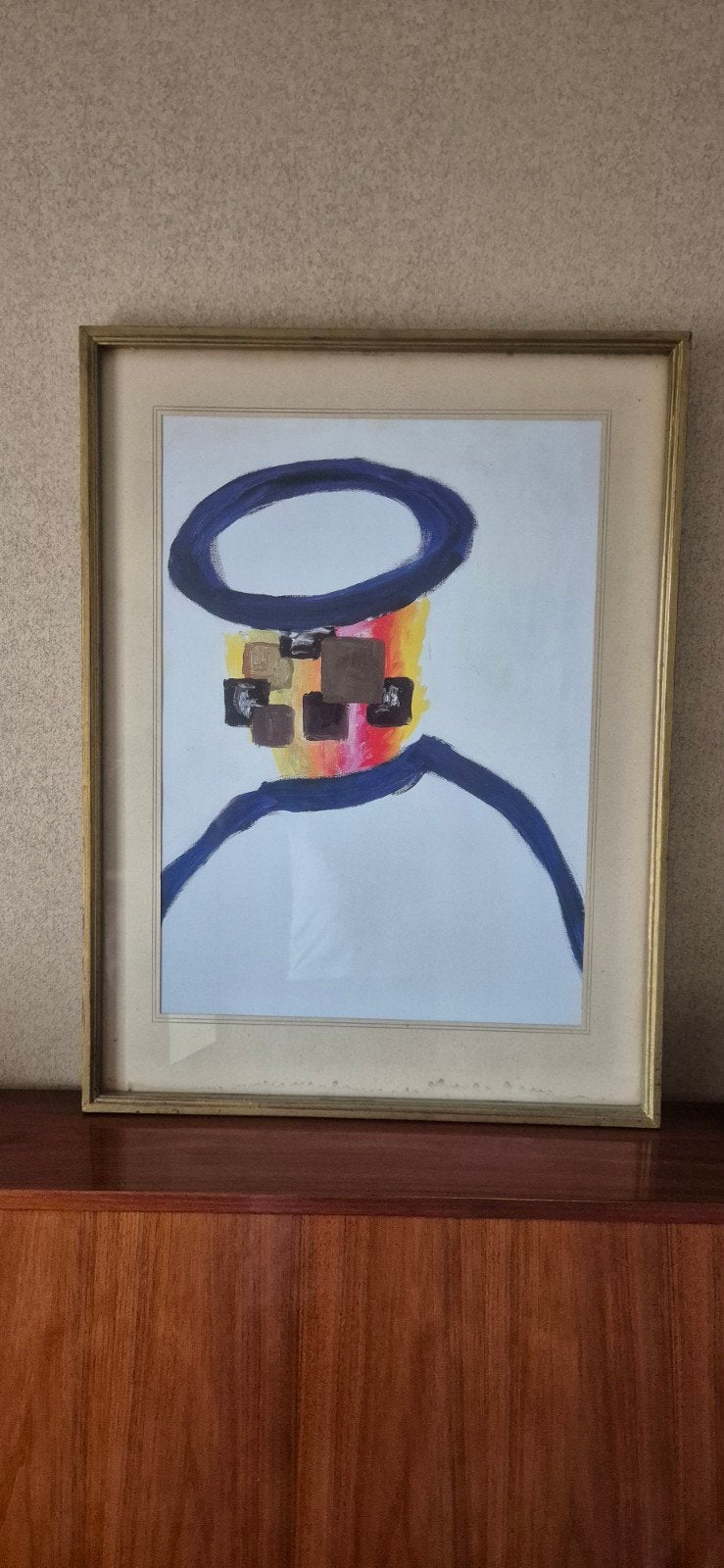 Een mens van Roger Vermeer  offsetdruk, Ophalen of Verzenden