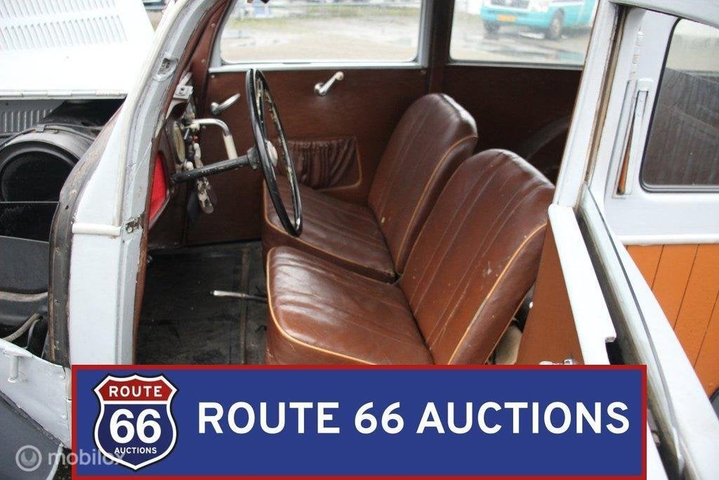 DKW-IFA F8 Kombi | 1951 | Route 66 Auctions, Overige merken, Zwart, Bedrijf, Handgeschakeld