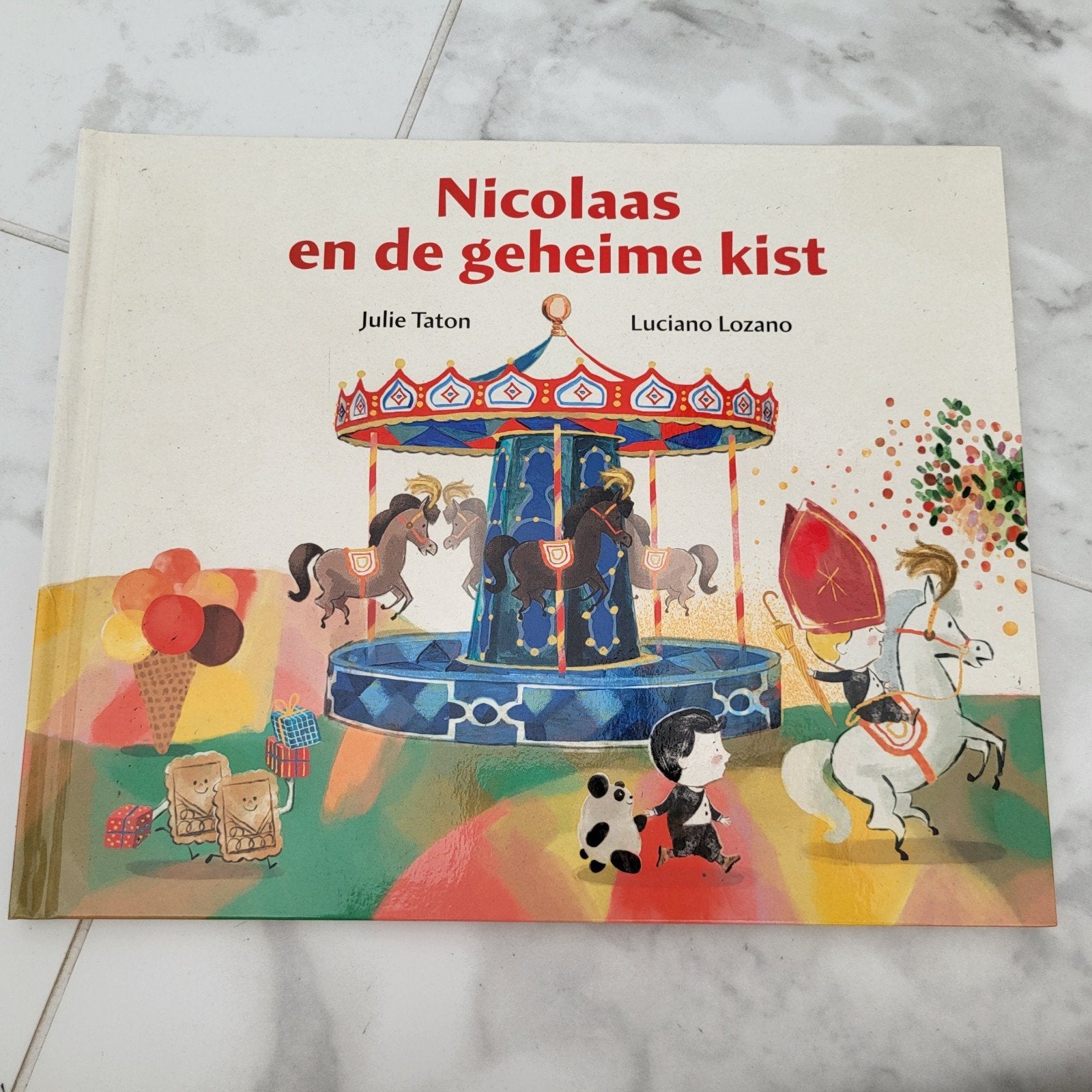 Nicolas en de geheime kist * Julie Tatonbc olv ze, Boeken, Prentenboeken en Plaatjesalbums, Ophalen of Verzenden