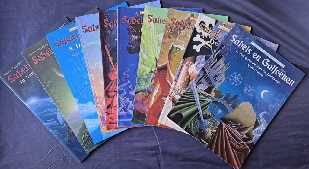 Volledige reeks Sabels en Galjoenen, Boeken, Ophalen of Verzenden