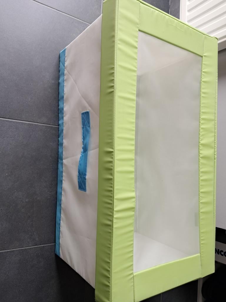 Opbergmand voor speelgoed of andere dingen., Ophalen