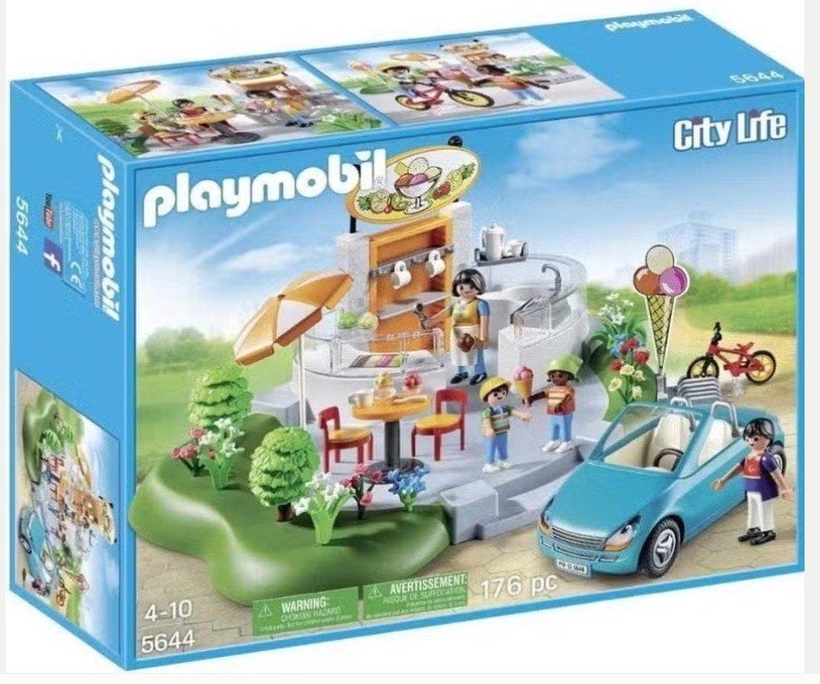 Playmobil City Life 5644 - IJssalon NIEUW IN DOOS, Kinderen en Baby's, Ophalen of Verzenden, Nieuw