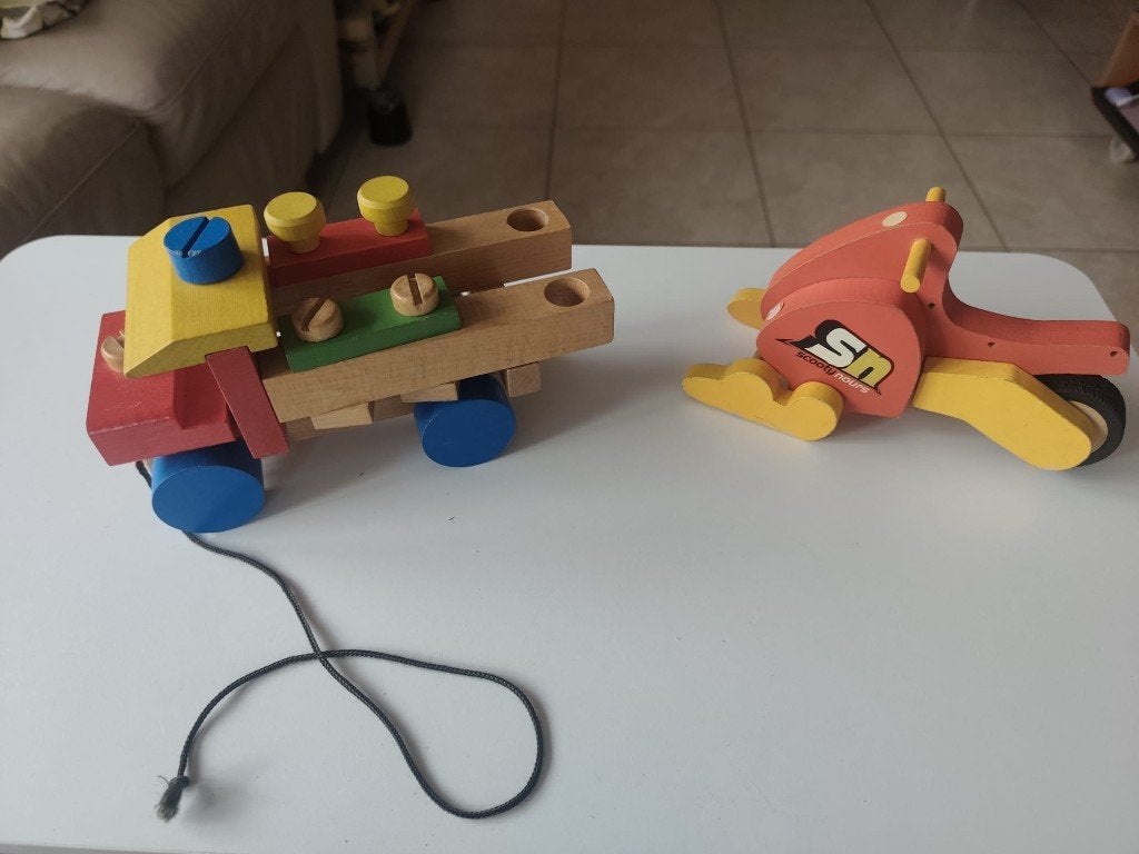 Houten speelgoed, Kinderen en Baby's, Ophalen of Verzenden, Gebruikt