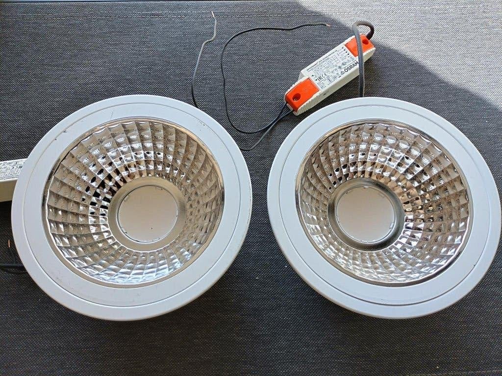 Led Inbouwspot - 20cm, Ophalen, Zo goed als nieuw, LED, Inbouwspot