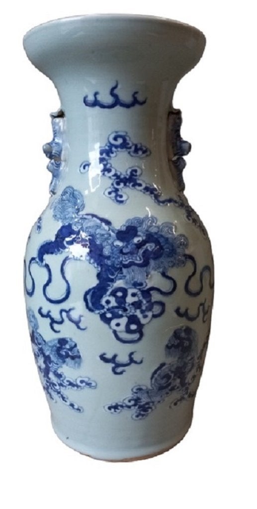Vase en porcelaine chinoise céladon du XIXe siècle, Enlèvement