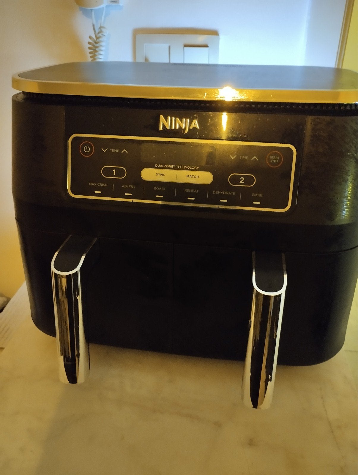 Air Fryer Ninja, Ophalen
