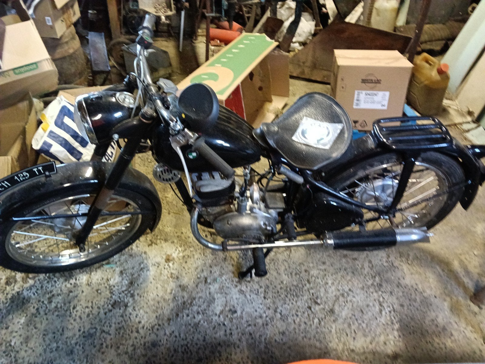moto puch 125 TT, Enlèvement, 175 cm³, Puch