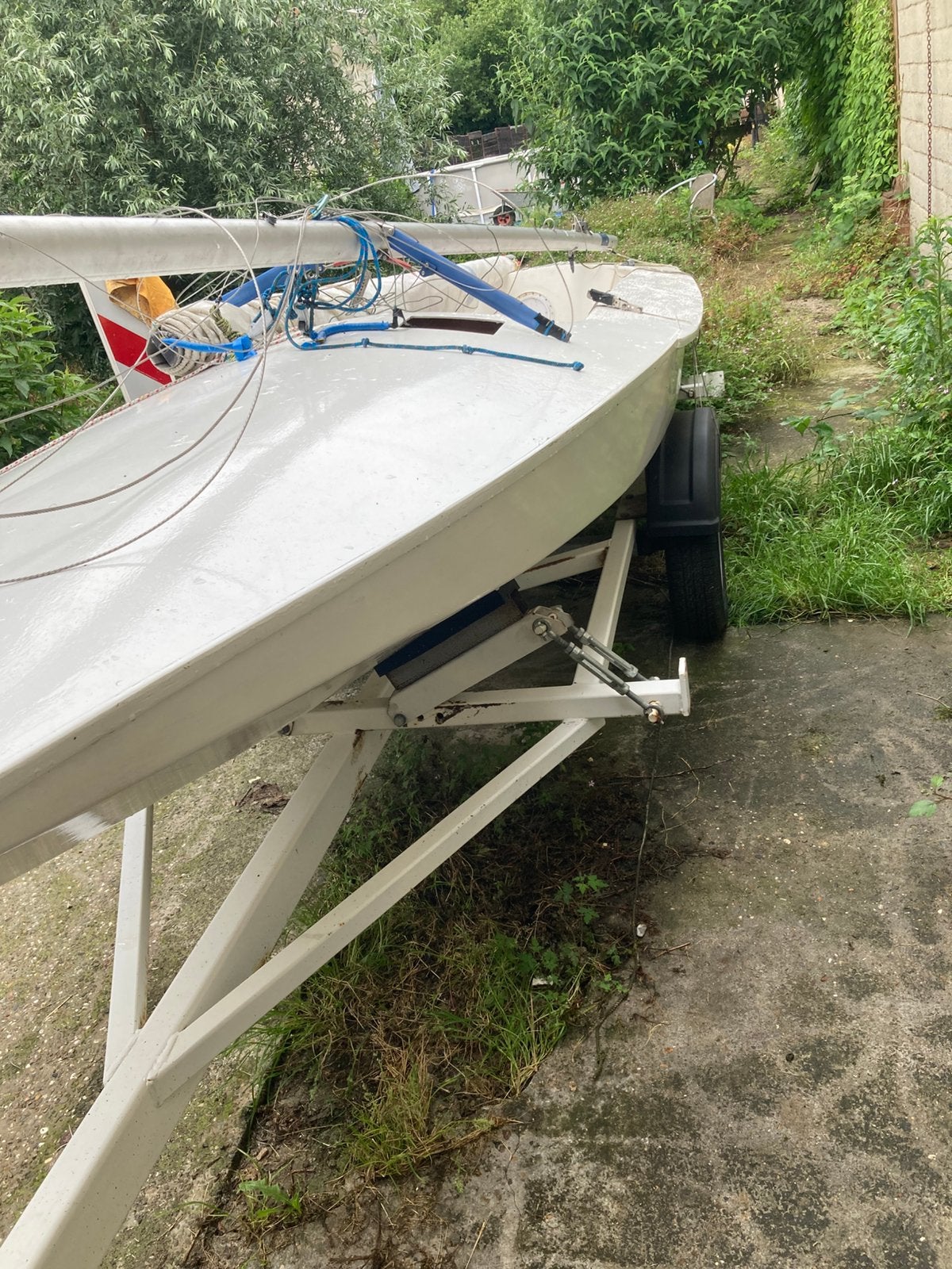 Zeilboot thunderbird 9080, Ophalen, Gebruikt, 4 m, 1 m