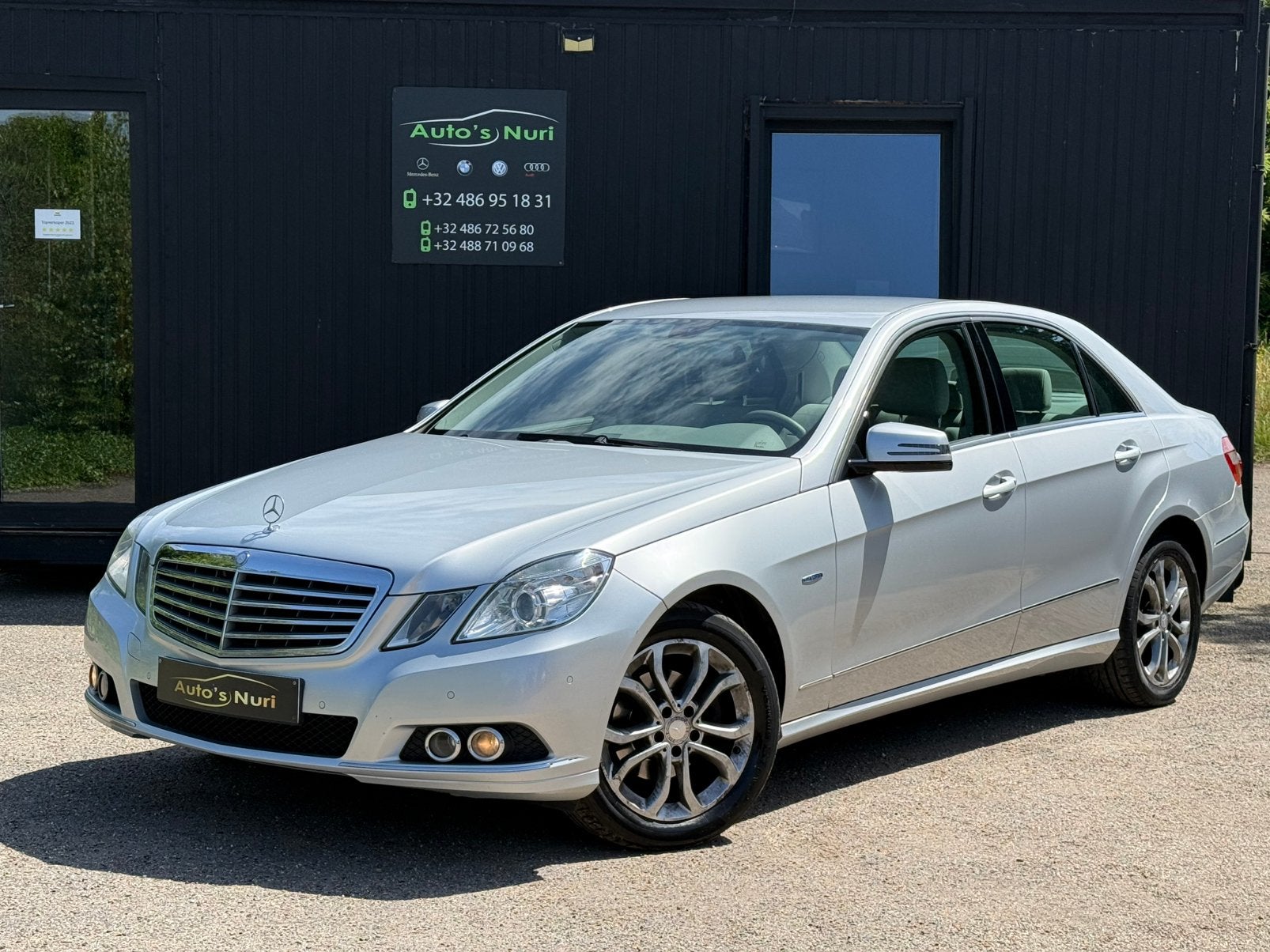Mercedes-benz e220cdi automaat leder 139.000km 12M GARANTIE, Auto's, Mercedes-Benz, Automaat, 4 deurs, Bedrijf, Parkeersensor