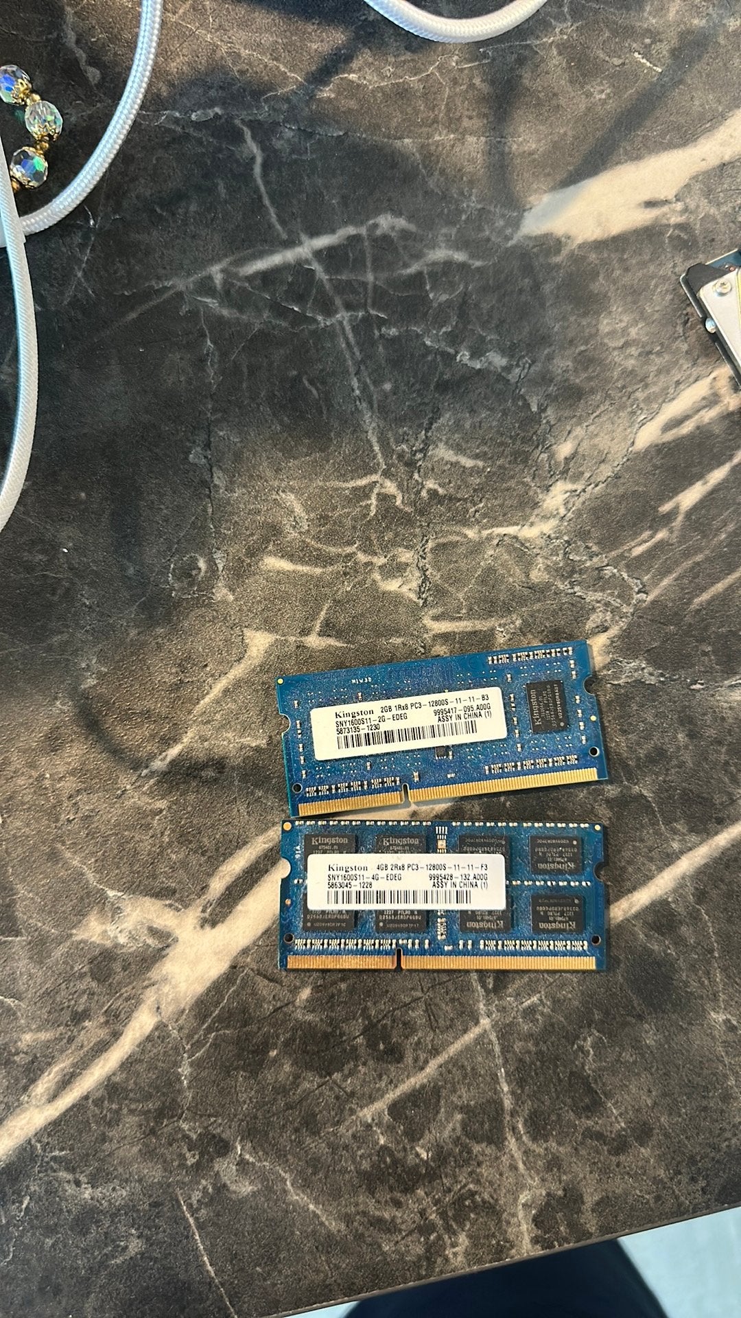 Ddr3 ram voor laptop, Computers en Software, Ophalen, DDR3, Zo goed als nieuw, 2 GB