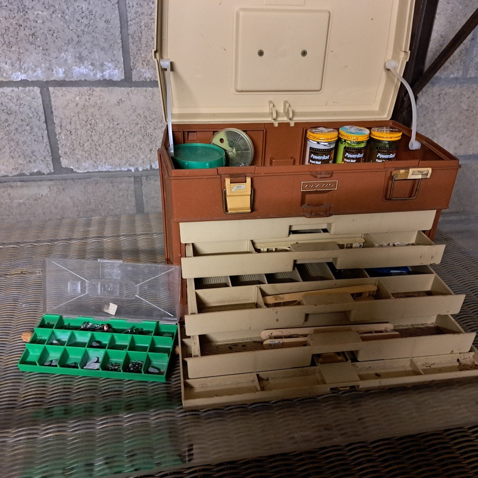 Viskoffer, 4 lades, Ophalen