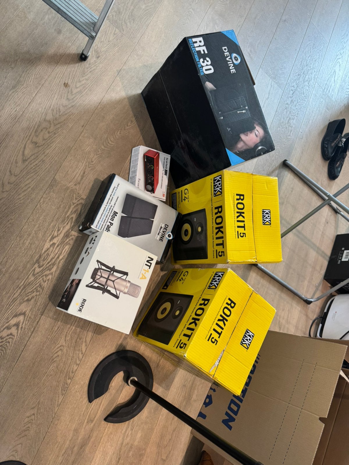 Studio materiaal, Hobby en Vrije tijd, Ophalen, Zo goed als nieuw