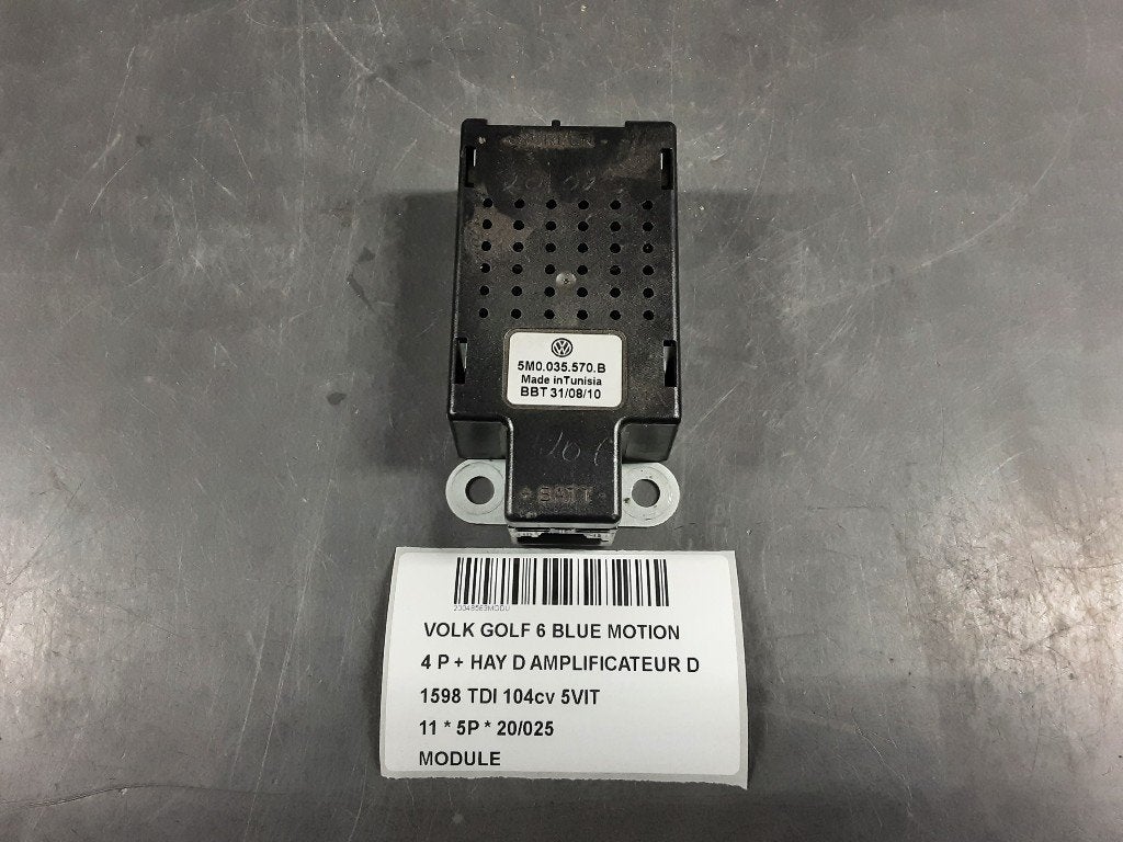COMPUTER Volkswagen Golf VI (5K1) (5M0035570B), Gebruikt, Volkswagen, Mevr. I. Hauben, Rue de l'Espoir 34 34
4030  GRIVEGNÉE, BE