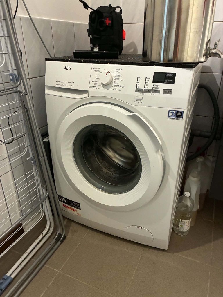 AEG - 6000 series lavamat prosense technology 8 kg (énrg. A), Electroménager, 6 à 8 kg, Enlèvement, Reconditionné, Classe énergétique A ou plus économe