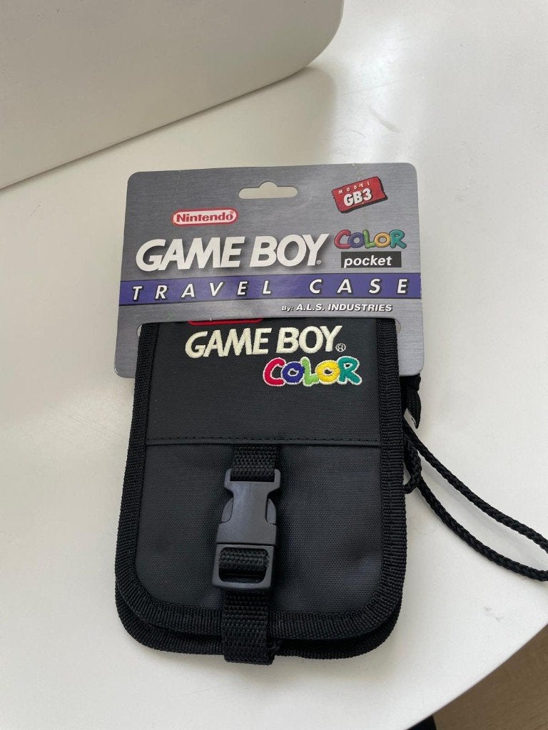 Pochette Game Boy Color Pocket travel – Vintage , NEUF, Consoles de jeu & Jeux vidéo, Enlèvement, Neuf, Game Boy Color