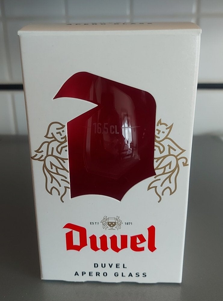 Duvel glas 'Ayano M21' 16.5cl, Verzamelen, Glas en Drinkglazen, Ophalen of Verzenden, Nieuw, Bierglas
