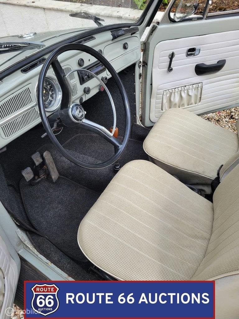 Volkswagen Beetle Cabriolet | 1969 | Route 66 Auctions, Autos, Achat, Entreprise, Autre carrosserie, Essence