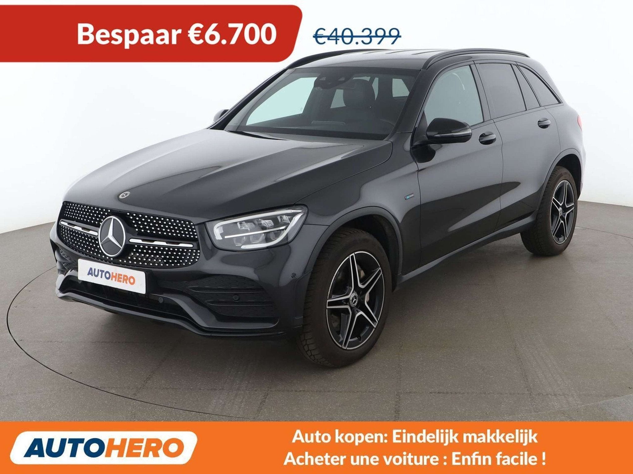 Mercedes-Benz GLC 300 GLC 300de 4Matic AMG Line, Argent ou Gris, Achat, Noir, 5 portes