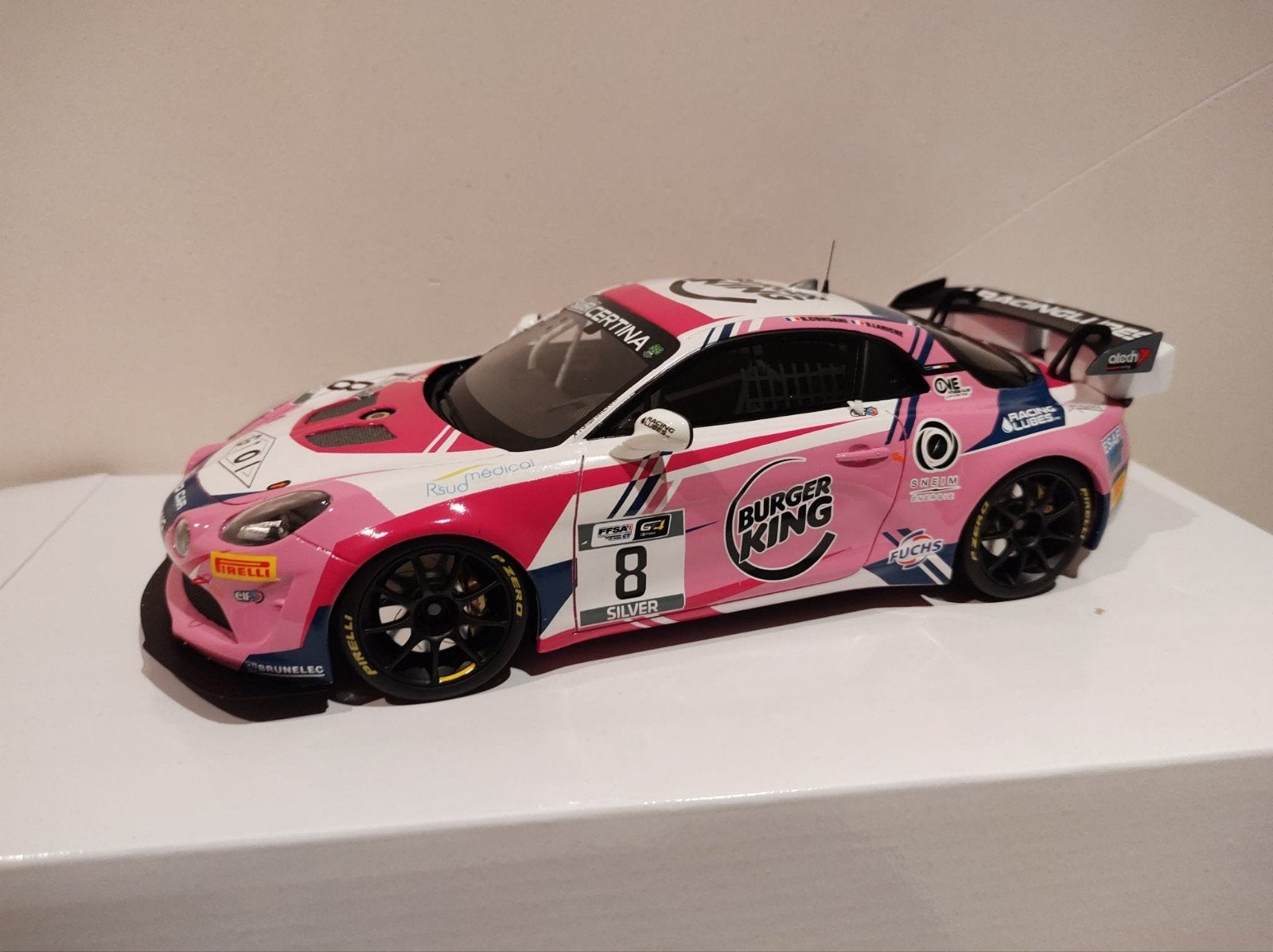 Renault Alpine GT 1/18, Enlèvement