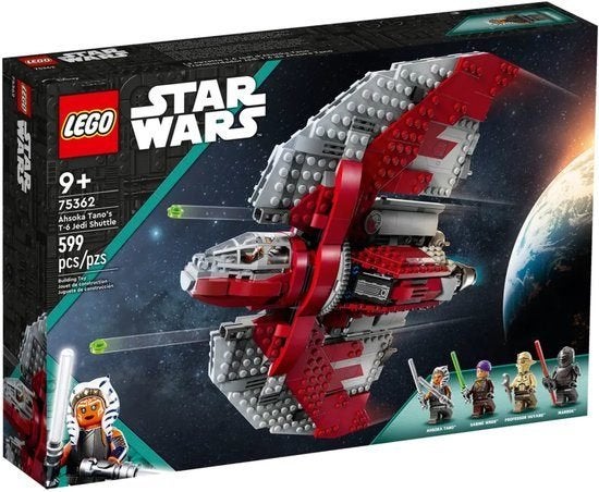 LEGO Star Wars 75362 Ahsoka Tano's T-6, Star Wars, Lego, Nieuw, Ophalen of Verzenden