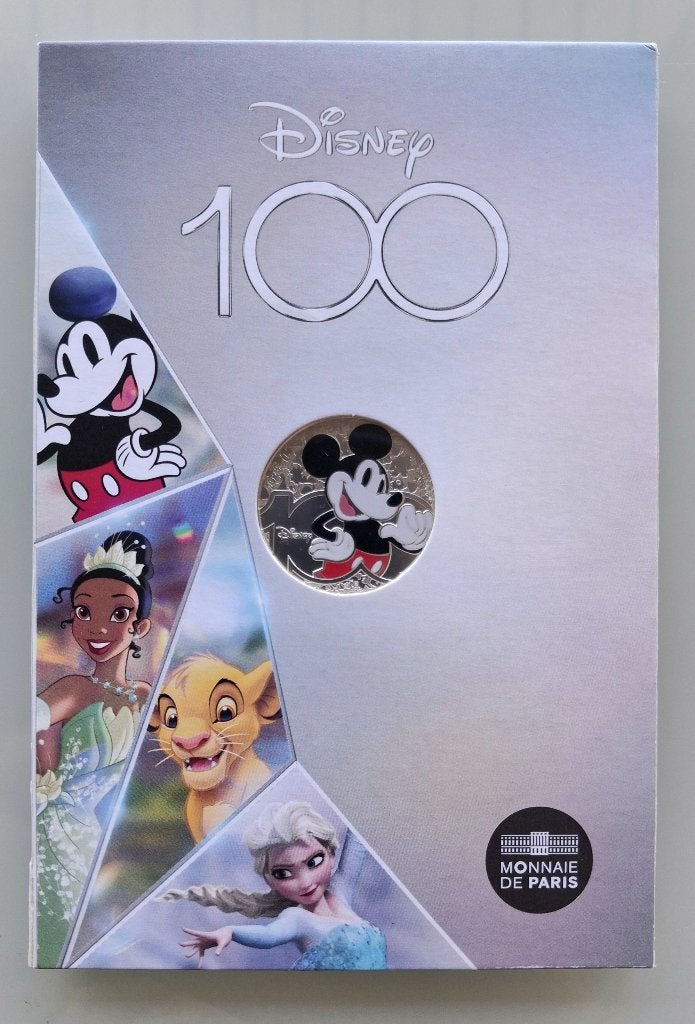 10 euro France 2023 argent Centenaire de Disney, Enlèvement ou Envoi, France, 10 euros, Argent