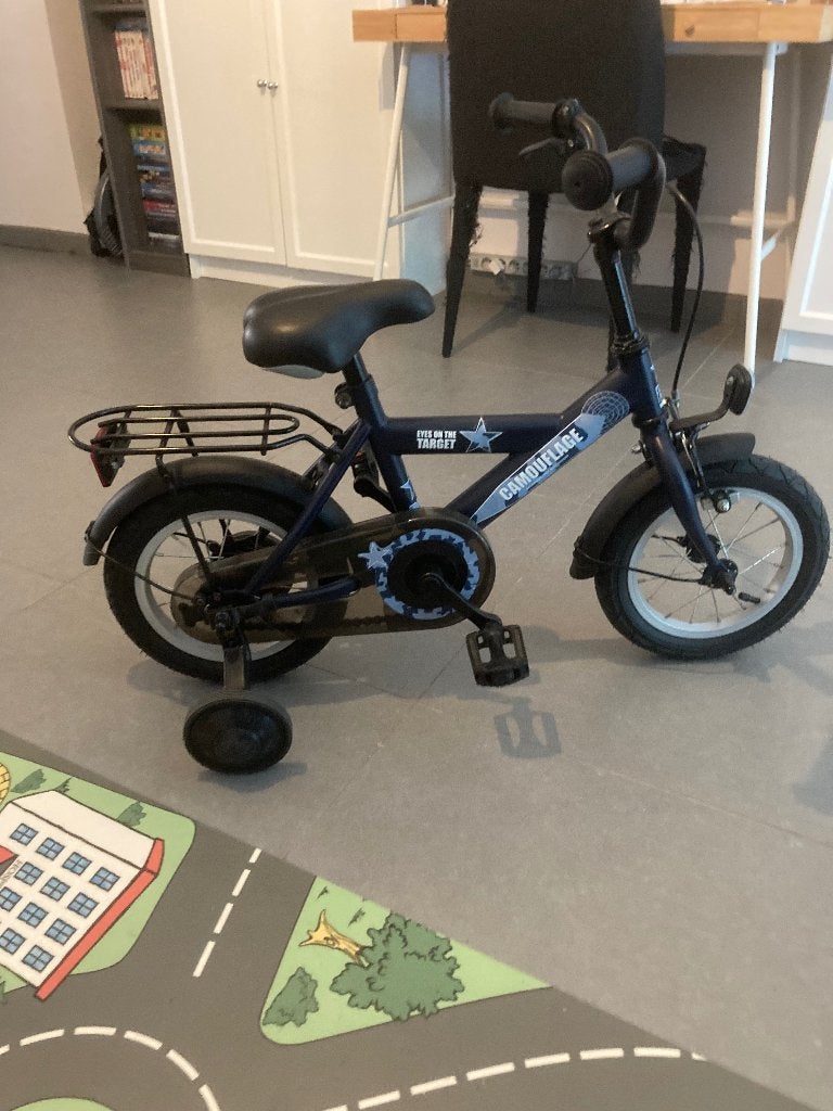 Jongensfiets, Fietsen en Brommers, Ophalen, Zo goed als nieuw, 14 inch of minder, Overige merken