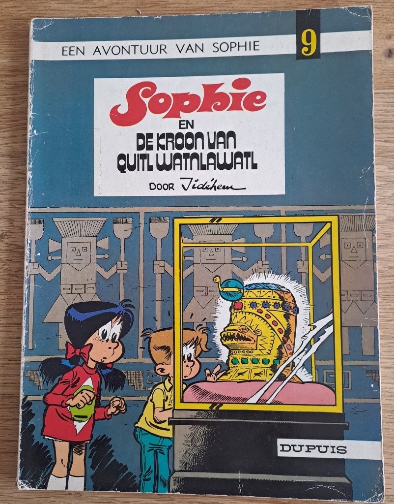 9 - Sophie en de kroon van Quitl Watnlawatl, Boeken, Stripverhalen, Gelezen, Eén stripboek, Jidéhem & Vicq, Ophalen of Verzenden
