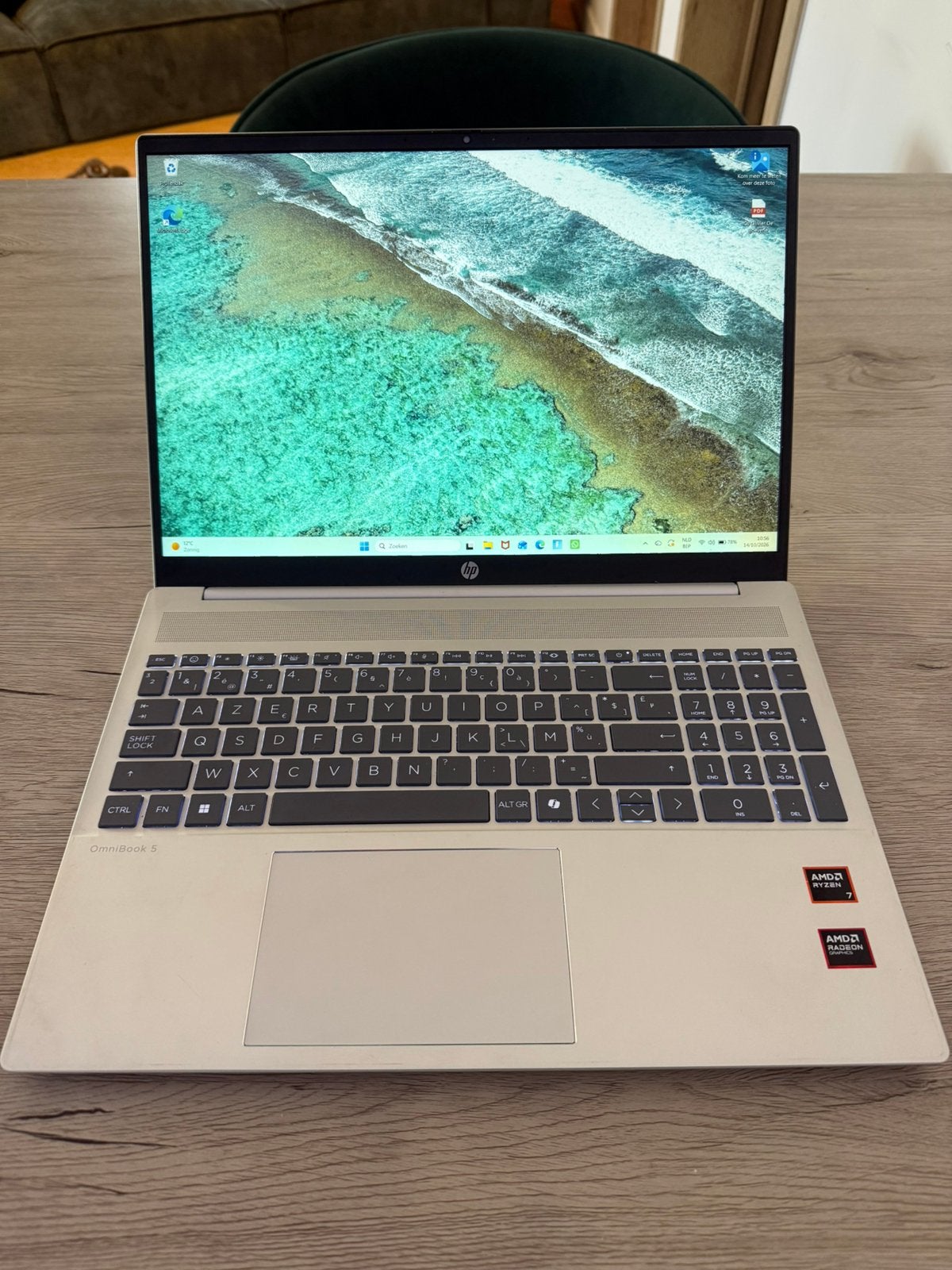 HP Omnibook 5 avec Ryzen 7, 16 Go de RAM, Informatique & Logiciels, Enlèvement, Comme neuf